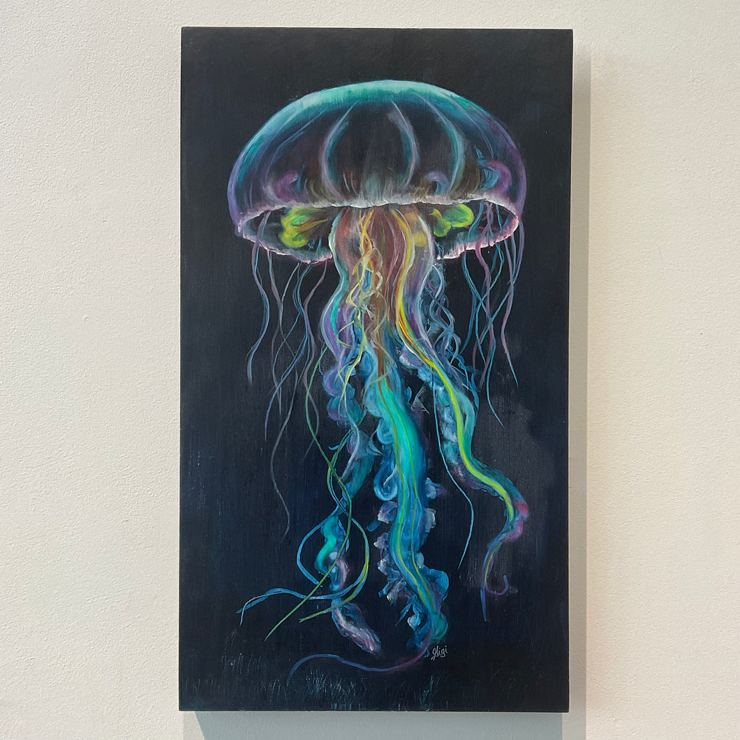 Underwater Neon Grace