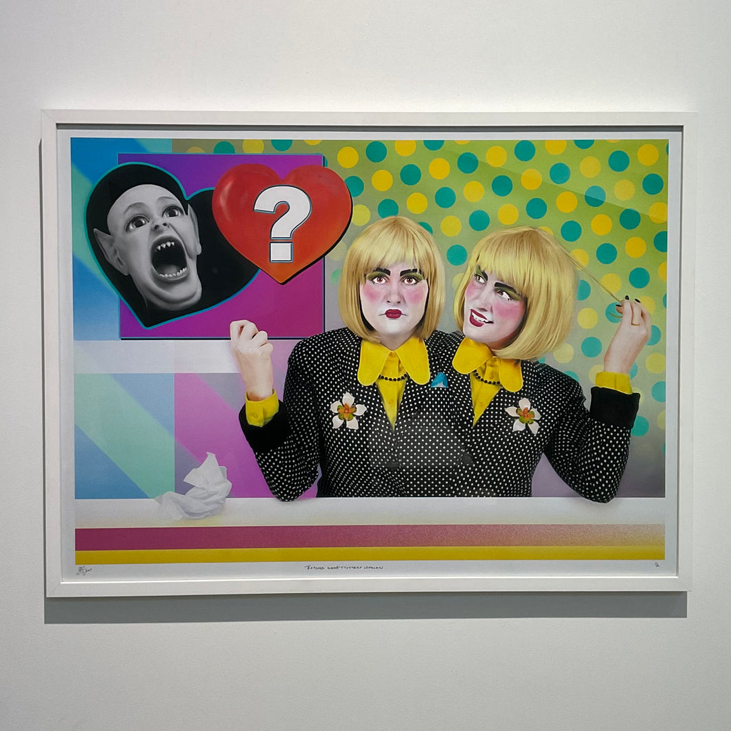 Batchild wedshystery woman