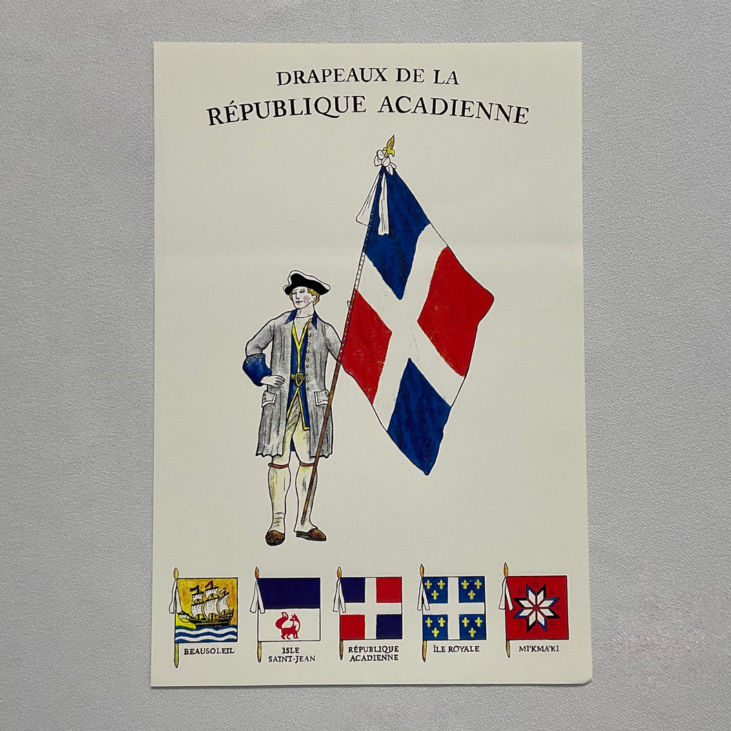 Drapeaux de la République acadienne