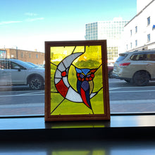 Load image into Gallery viewer, Owl on Moon
