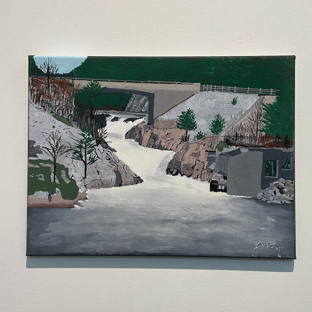 Spring High water Whitefish Falls